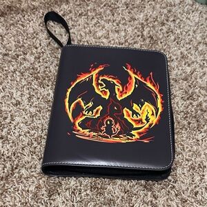 Charizard-Themed Pokémon Binder